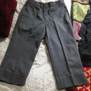 Dickies pants seamstress made pedal pushers
